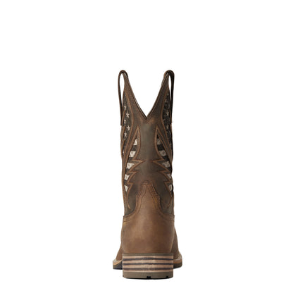 Ariat Hybrid VentTek Distressed Brown/Flag