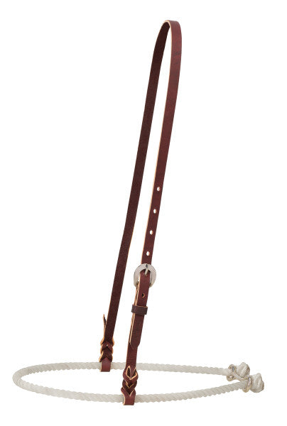 Weaver Rope and Latigo Leather Noseband