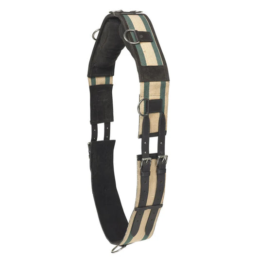 Camelot Web & Leather 8 Ring Surcingle