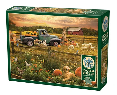 Cobble Hill Harvest Time 1000 Piece Puzzle