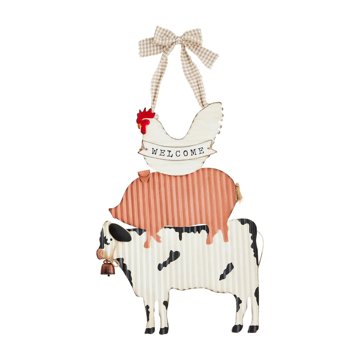 Mudpie Farm Animal Door Hanger