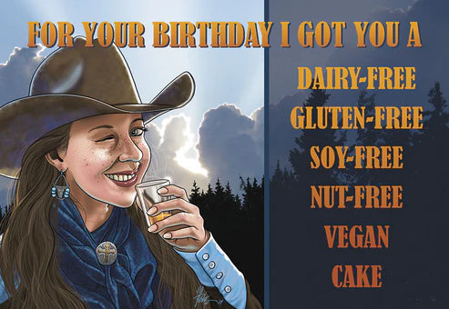 Leanin Tree Dairy Free Gluten Free...Cake