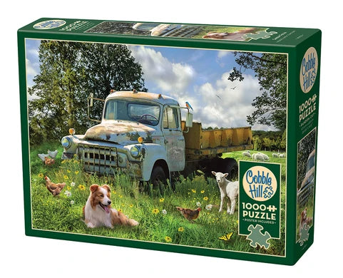 Cobble Hill Sheep Field 1000 Piece Puzzle