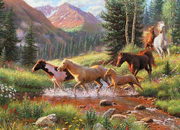 Outset Mountain Thunder 1000 Piece Puzzle
