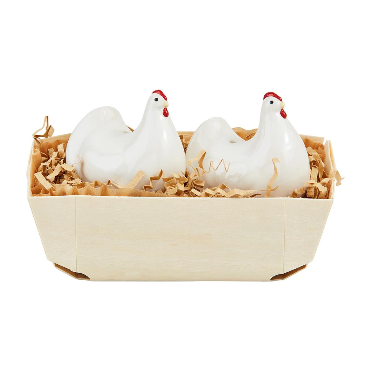Mudpie Farm Salt & Pepper Basket