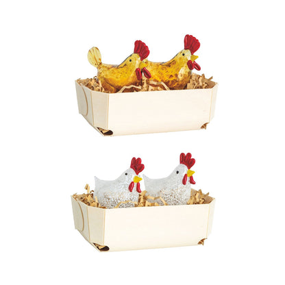 Mudpie Tortoise Chicken Salt & Pepper Set