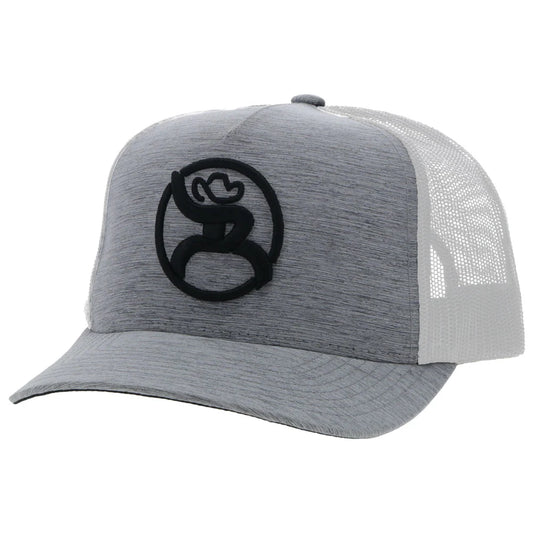 Hooey Roughy 2.0 Grey/White Black Logo