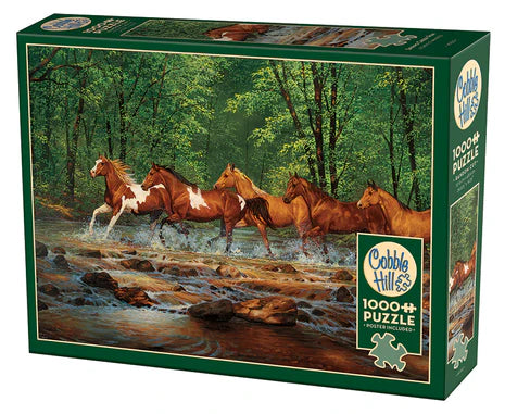 Outset Spring Creek Run 1000 Piece Puzzle