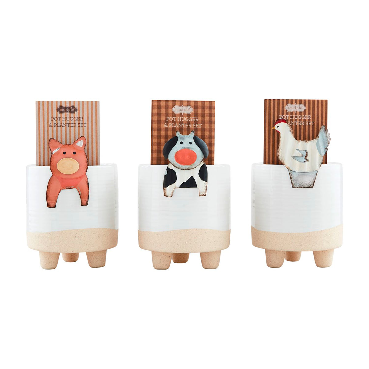Mudpie Farm Animal Pot Hugger