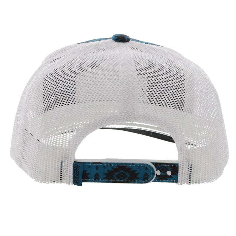 Roughy Tribe Blue Print/White Hat