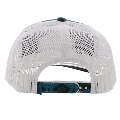 Roughy Tribe Blue Print/White Hat