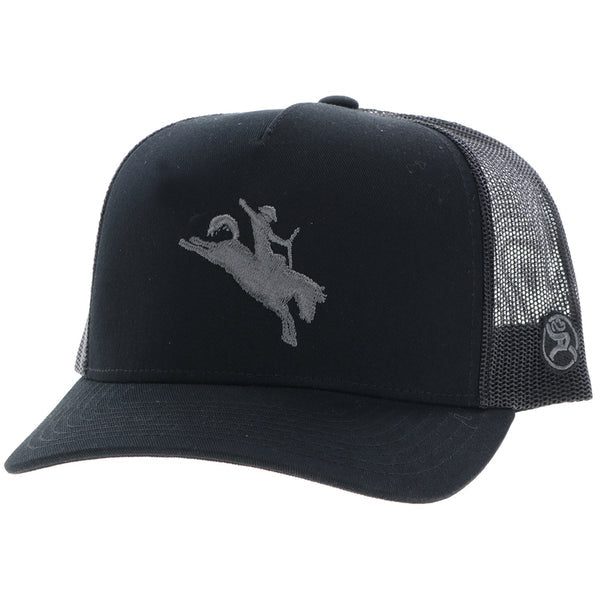 Hooey Black Trucker with Black Logo