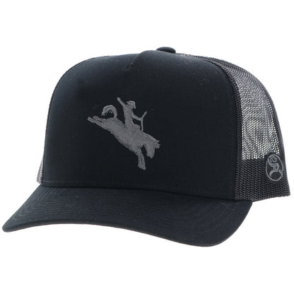 Hooey Black Trucker with Black Logo