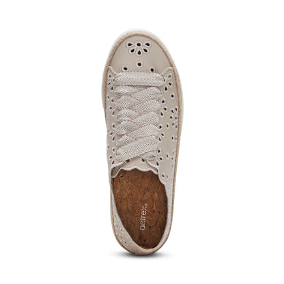 Aetrex Charlotte Cutout Tan