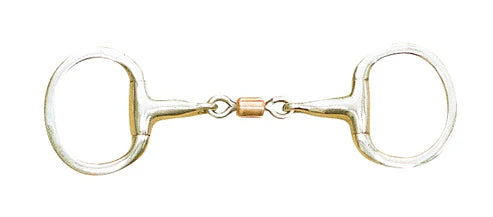 Centaur Stainless Steel Copper Roller Eggbutt with Flat Rings Bit