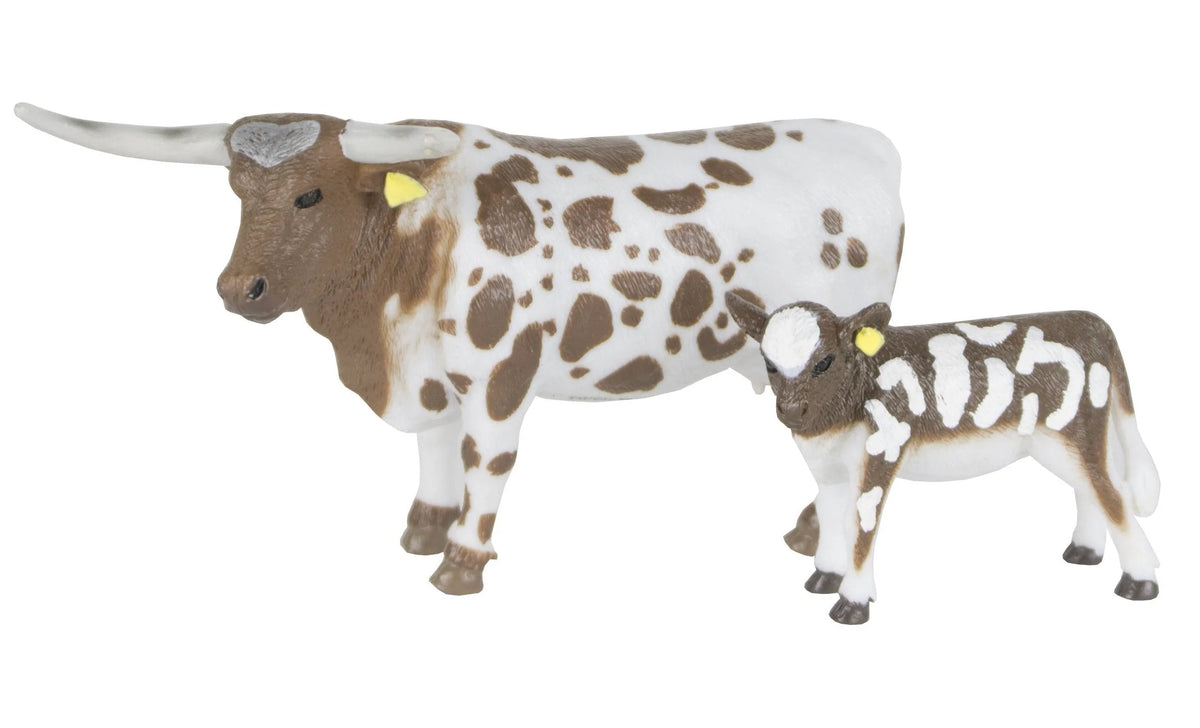 Big Country Toys Longhorn Cow and Calf