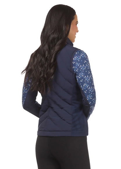 Kerrits Equitech Hybrid Quilted Vest Galaxy Blue