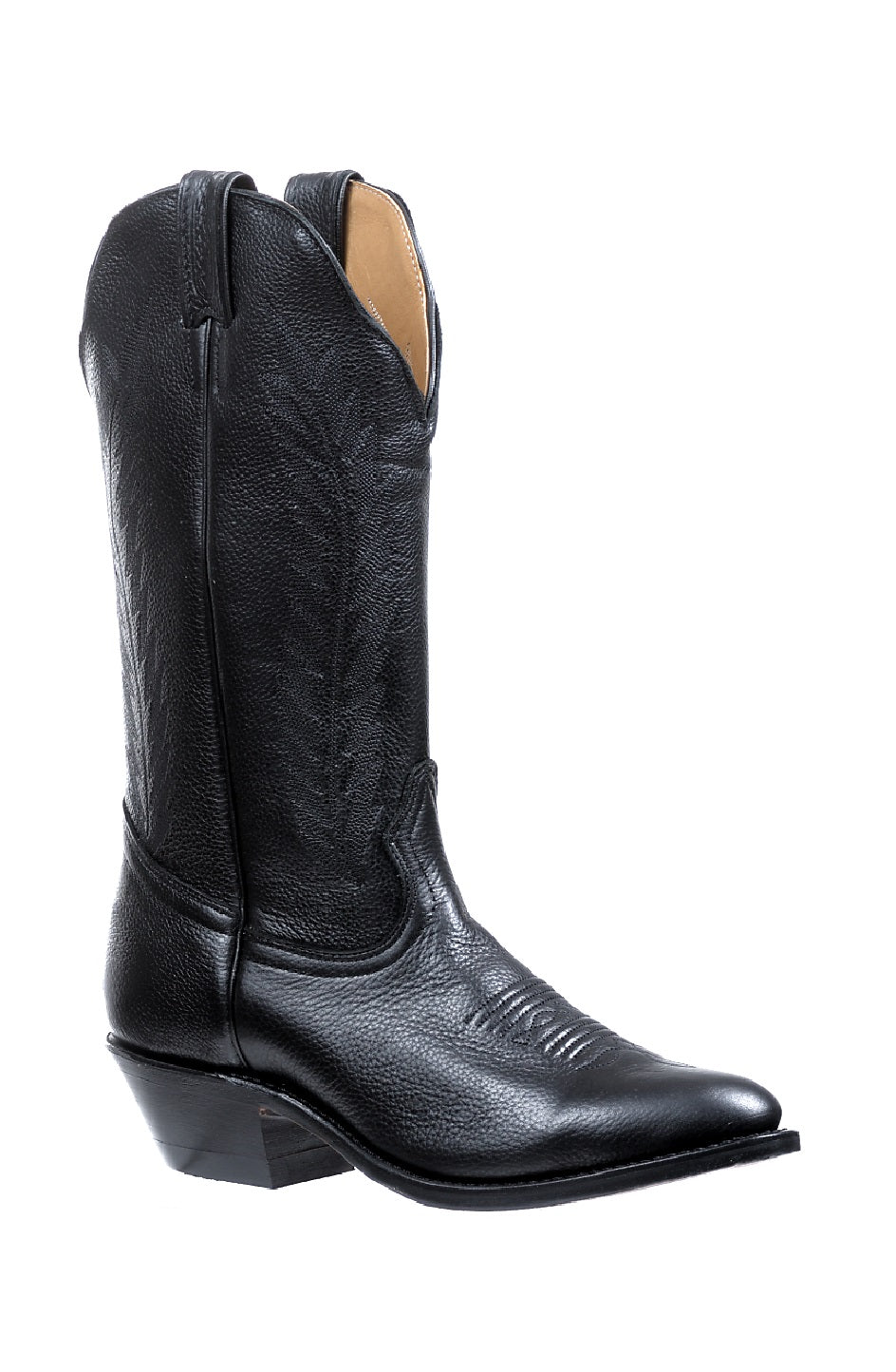 Boulet Black Deer Tan J Toe