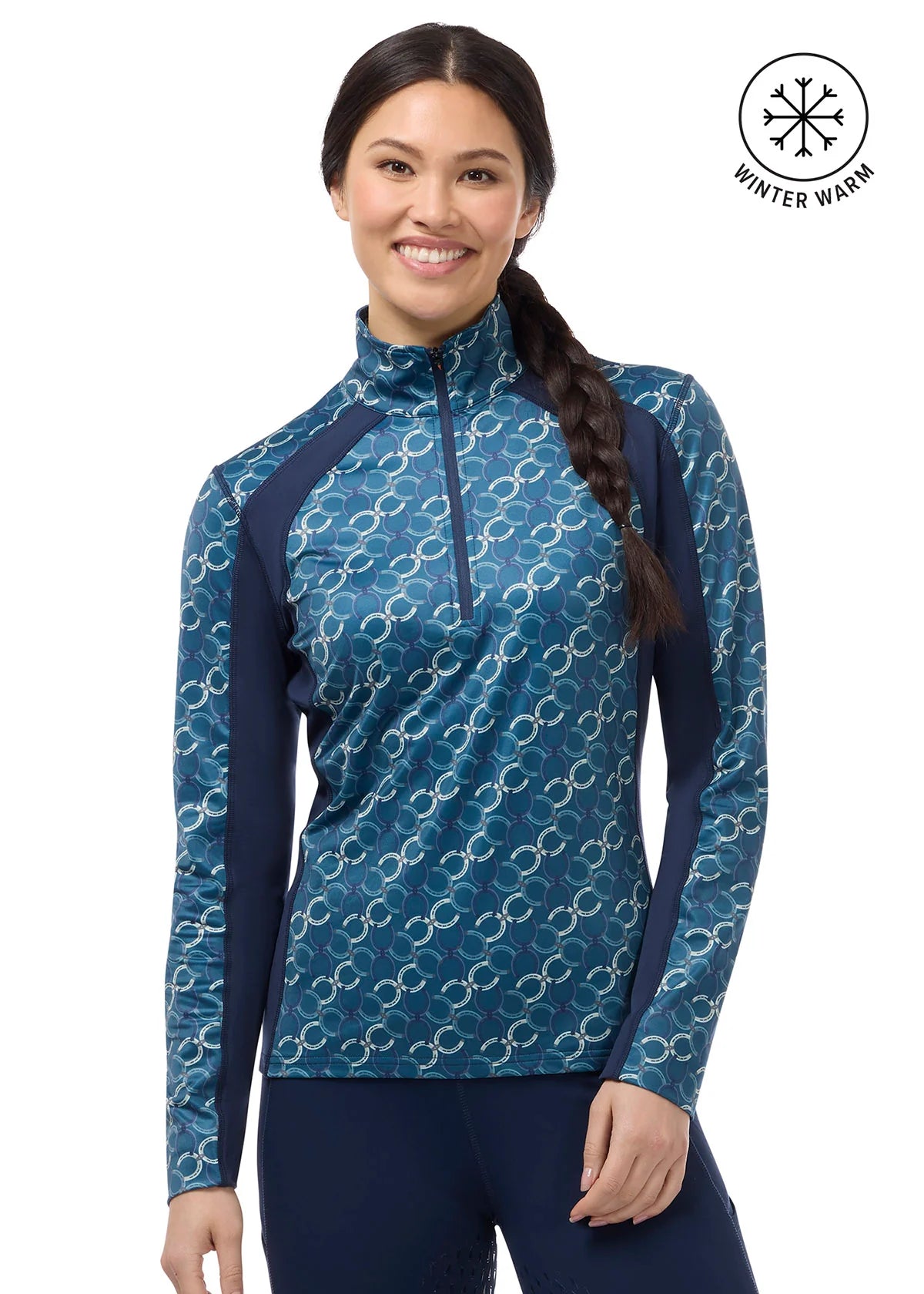 Kerrits Traverse Quarter Zip Fleece Tech Top