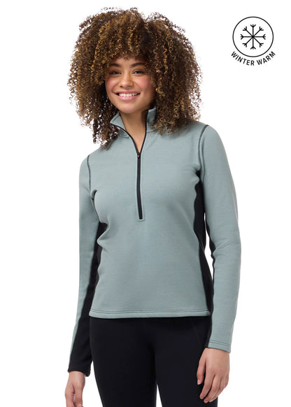 Kerrits Soft Haven Plush Fleece Half Zip Top