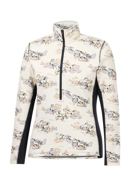 Kerrits Soft Haven Plush Fleece Half Zip Top