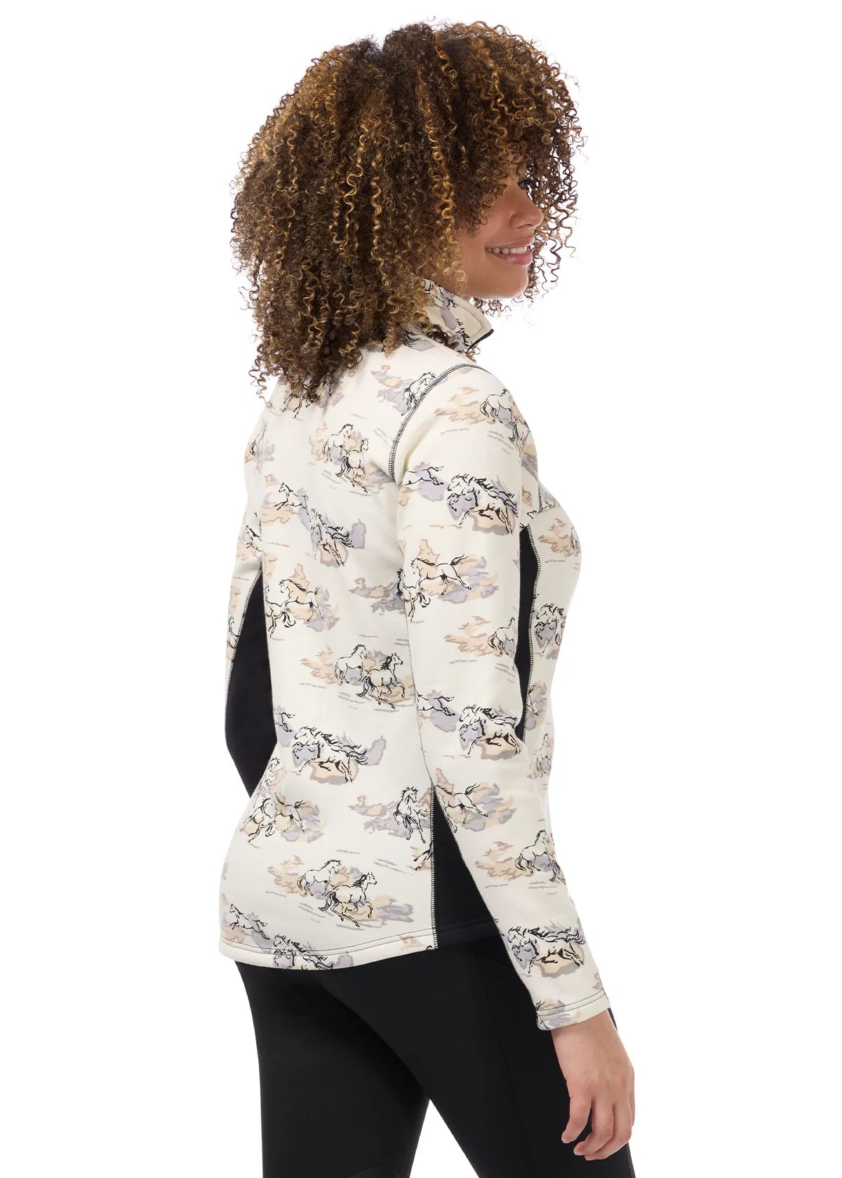 Kerrits Soft Haven Plush Fleece Half Zip Top