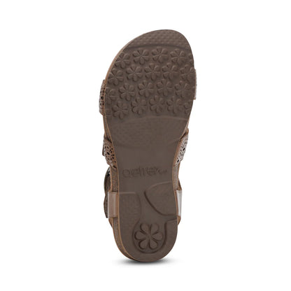 Aetrex Lilly Cutout Taupe