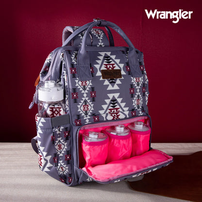Montana West Wrangler Aztec Callie Diaper Backpack