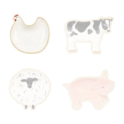 Mudpie Farm Animal Tidbit Dish