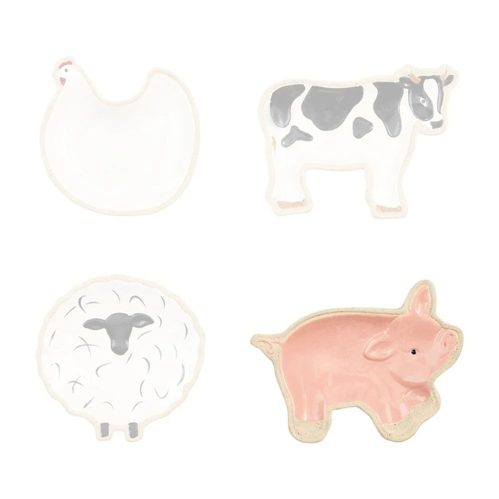 Mudpie Farm Animal Tidbit Dish