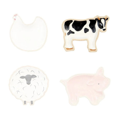 Mudpie Farm Animal Tidbit Dish