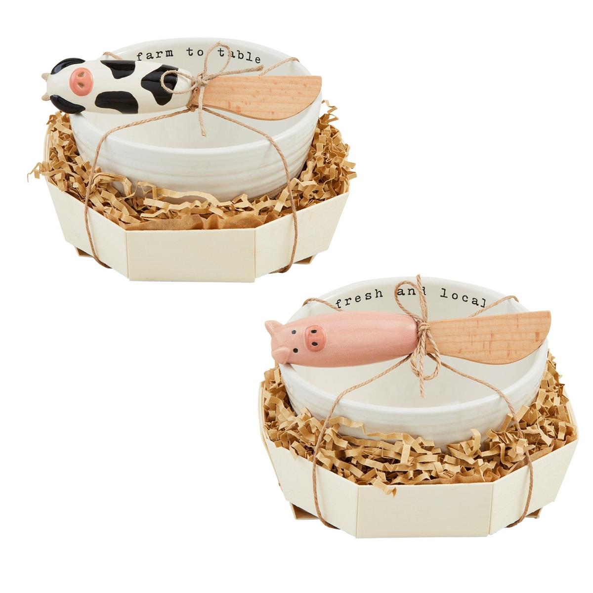 Mudpie Farm Tidbit Bowl Set