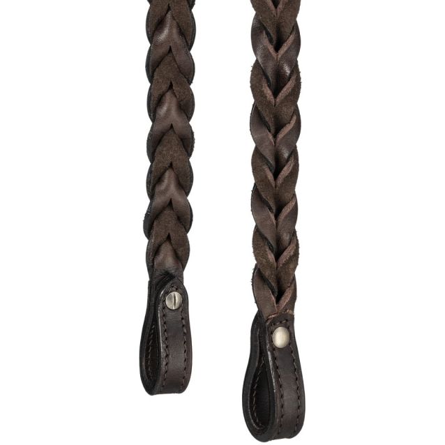 Tough 1 Braided Leather Browband Headstall