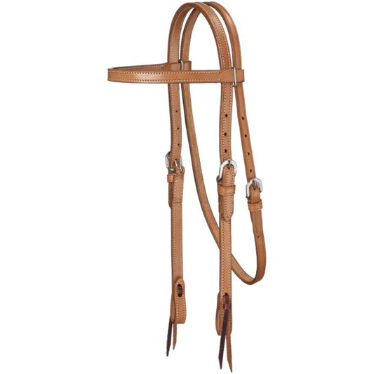 Royal King Plain Leather Browband Headstall