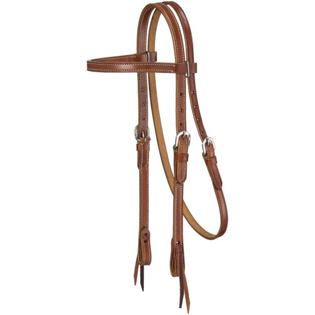 Royal King Plain Leather Browband Headstall