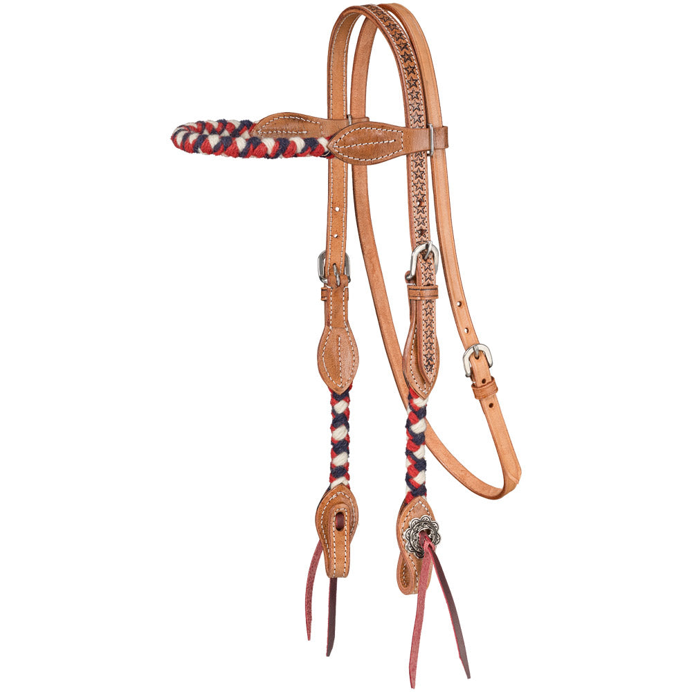 Tough 1 Wool String Browband Headstall