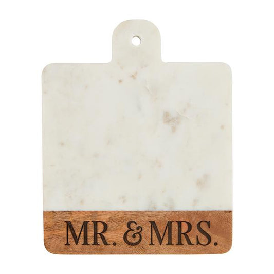 Mudpie Mr & Mrs Marble Board