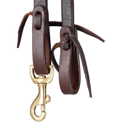 Royal King Pony Harness Leather Roping Reins