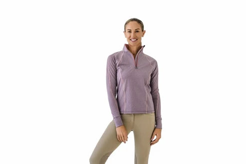 Ovation Ladies Layer Top Deepest Plum