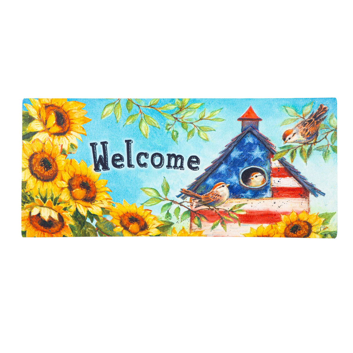 Evergreen Stars and Sparrows Sassafras Switch Mat