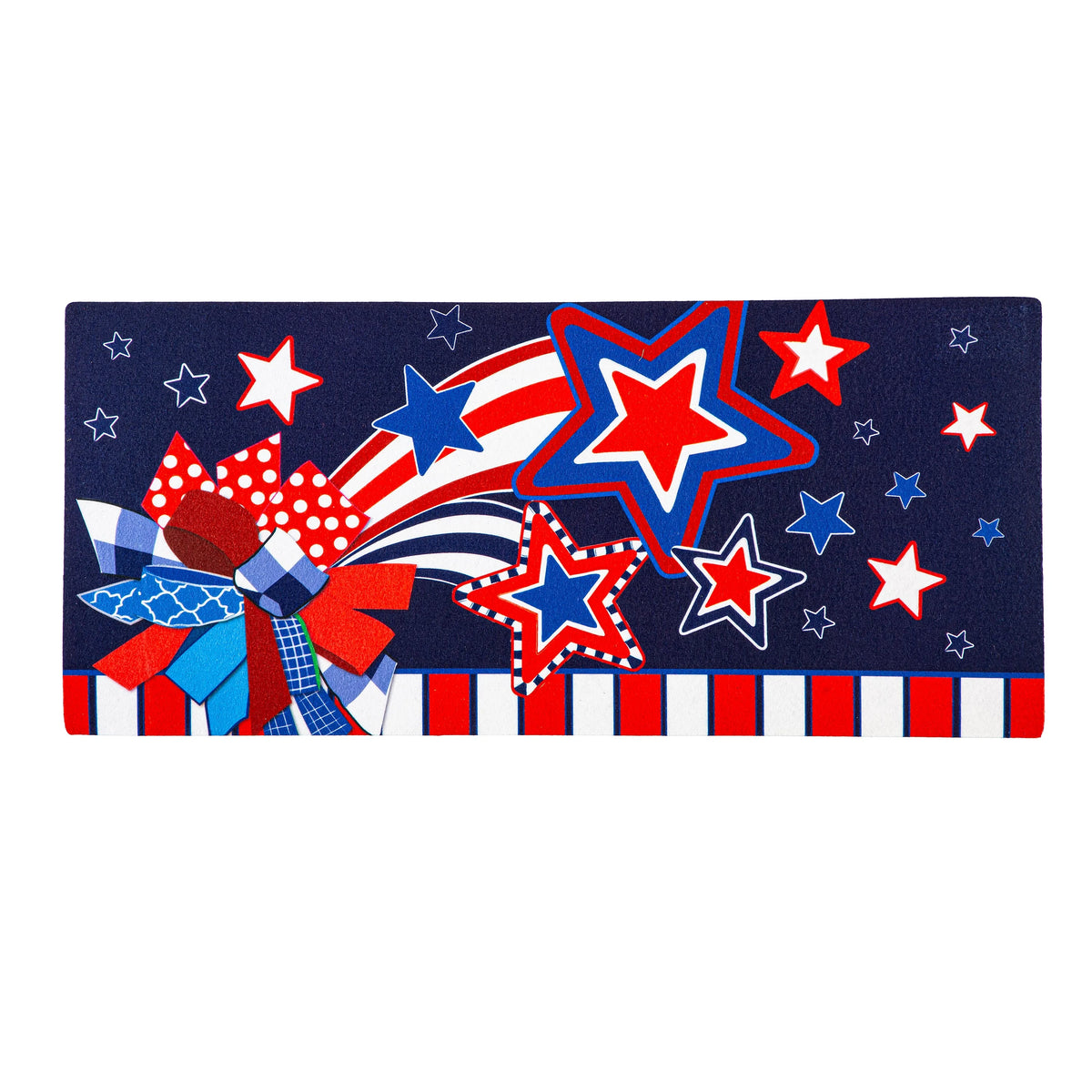 Evergreen Stars and Stripes Sassafras Mat