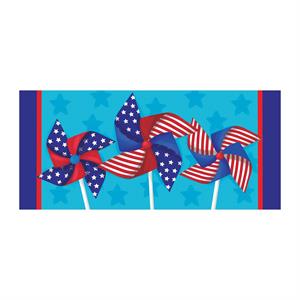 Evergreen Celebrate Pinwheel Sassafras Mat