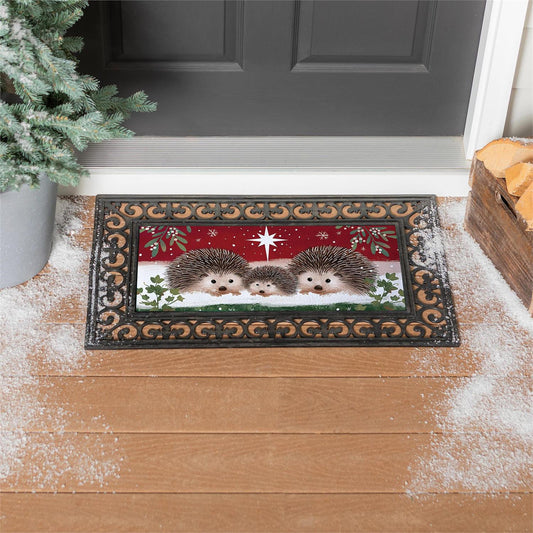 Evergreen Woodland Hedgehog Sassafras Switch Mat