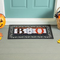 Evergreen Polka Dots & Stripes Boo Sassafras Switch Mat