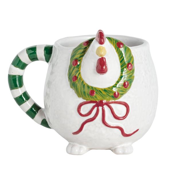 Mudpie Farm Animal Christmas Mug