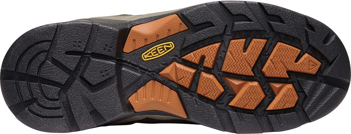 Keen Detroit XT Mid Black Olive/Leather Brown WP EH