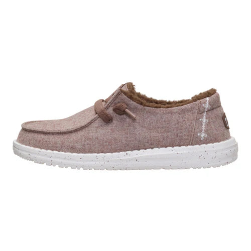 Hey Dude Wendy Wool Cozy Walnut