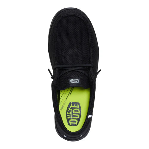 Hey Dude Black Wendy Work Composite Toe EH