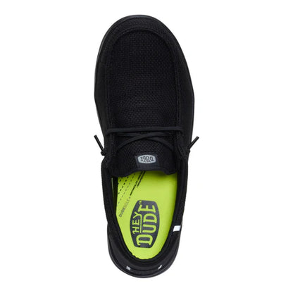 Hey Dude Black Wendy Work Composite Toe EH