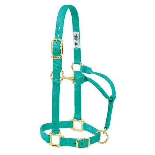 Weaver Adjustable Chin Throat Snap Halter 3/4" Weanling/Pony